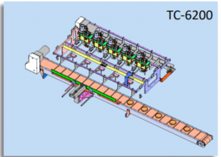 TC-6200 감귤 슬라이스 탈피기계